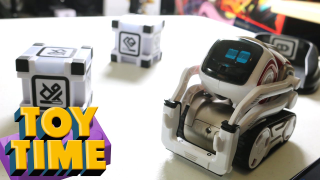 Toy Time Plays With Cozmo, The Little Robot With A Big Brain